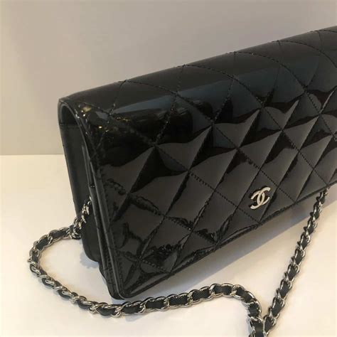 quilted chain bag chanel|Chanel wallet on chain size.